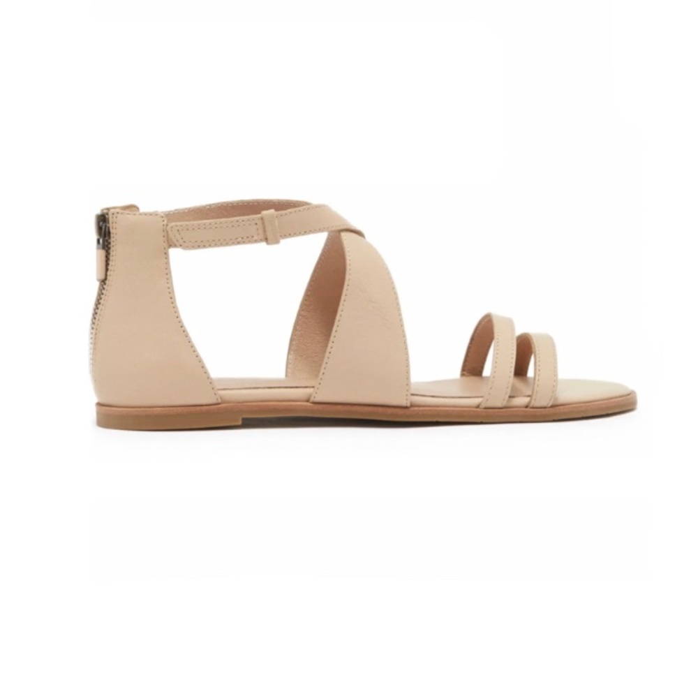 Eileen Fisher Cici Leather Sandal - Picture 2 of 7